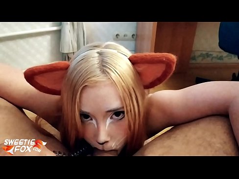 ❤️ Kitsune dîk û kum di devê xwe de dadiqurtîne Porno li me ️❤