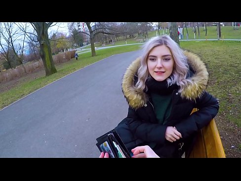 ❤️ Ji bo drav daqurtandina germa xerîbek - blowjob li parkê ji hêla Eva Elfie ve Porno li me ️❤